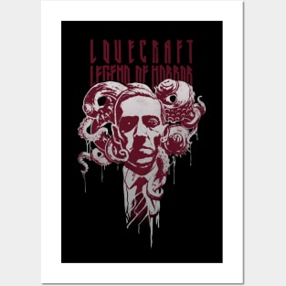 Lovecraft Legend of Horror Posters and Art